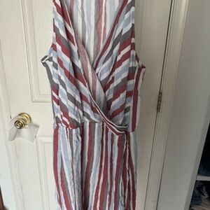 Market & Spruce Multicolor Striped Dress
